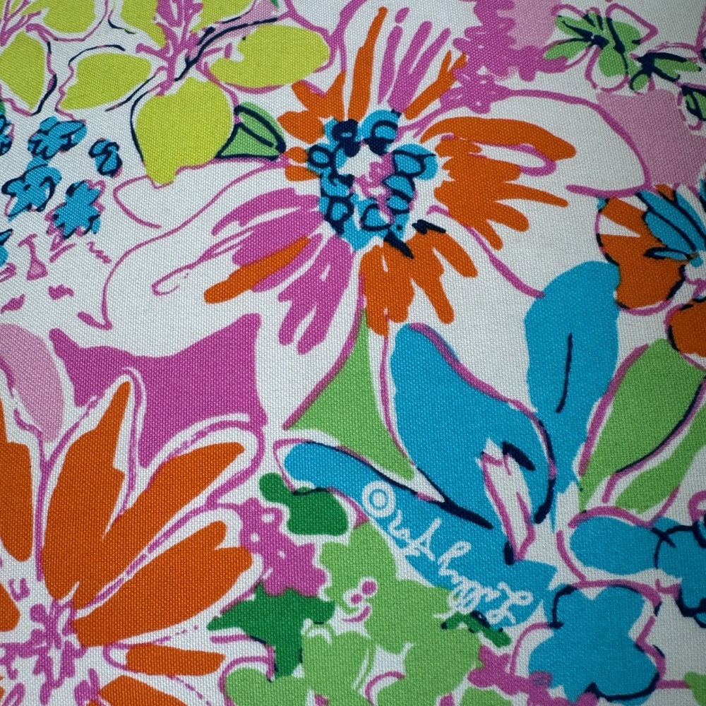 NEW Lilly Pulitzer Target Nosey Posey Floral Indoor Outdoor Floor Cushion Pillow - Picture 10 of 16